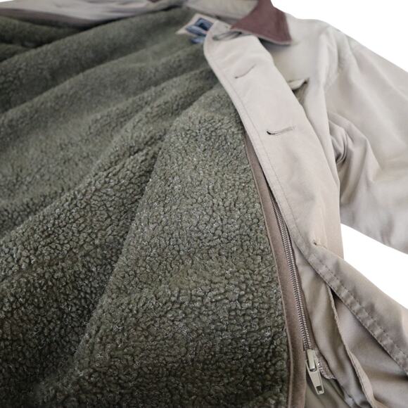 Free Country Mens Vintage Sherpa Lined Jacket Size XL Water Repellant Outerwear - Picture 7 of 13